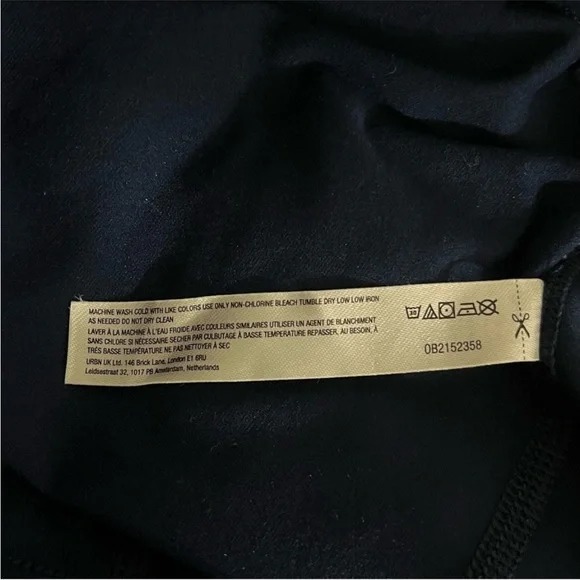 NWT Free People Quick Step Bubble Pants size Medium in Midnight Navy - Picture 8 of 8